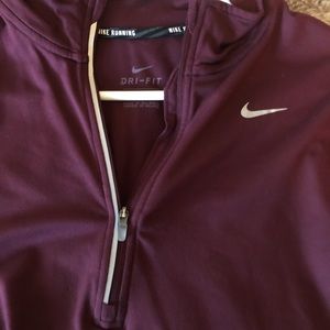 Nike Dri-Fit womens quarter zip size small